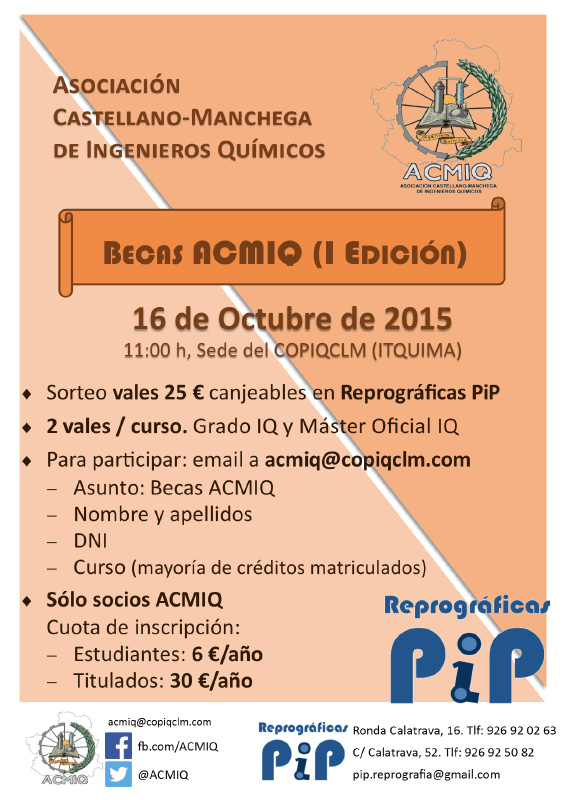 I Edición Becas ACMIQ