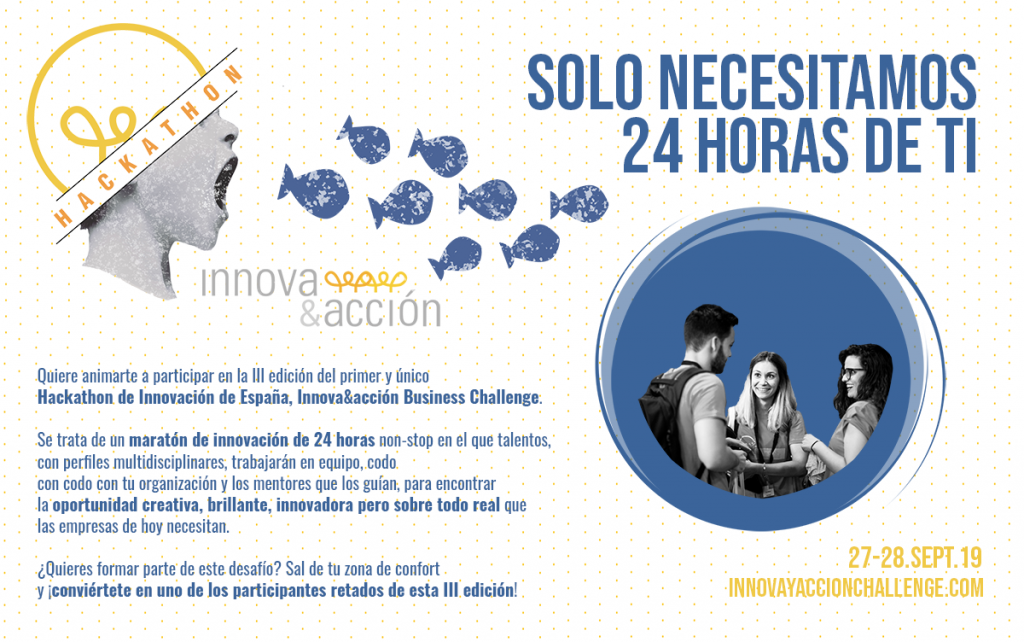 Vente a No Dormir: Participa en la 3ª edición de Hackathon