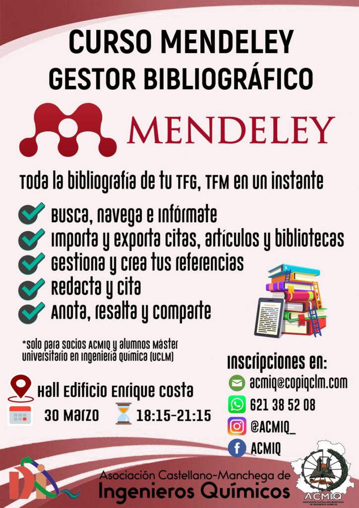 Curso Mendeley Gestor Bibliográfico