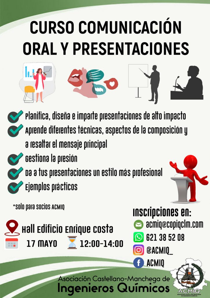 Nuevo curso Comunicación Oral y Presentaciones