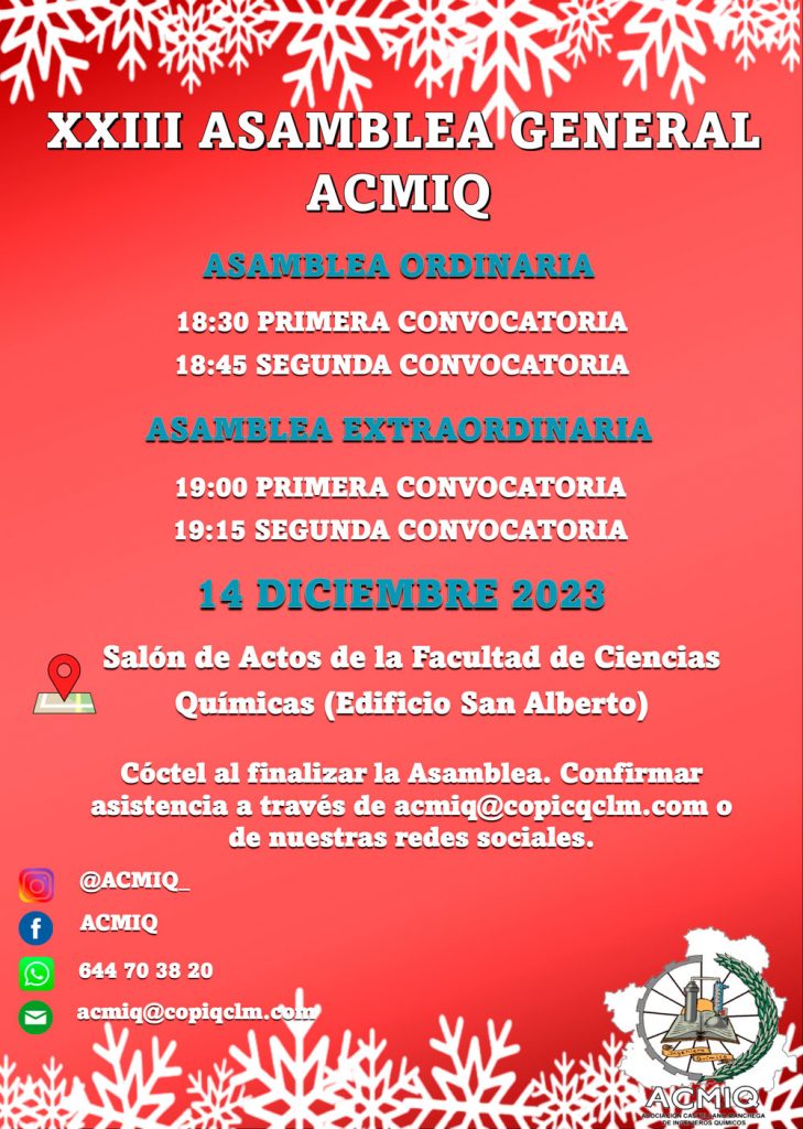 Asamblea Anual ACMIQ 2023